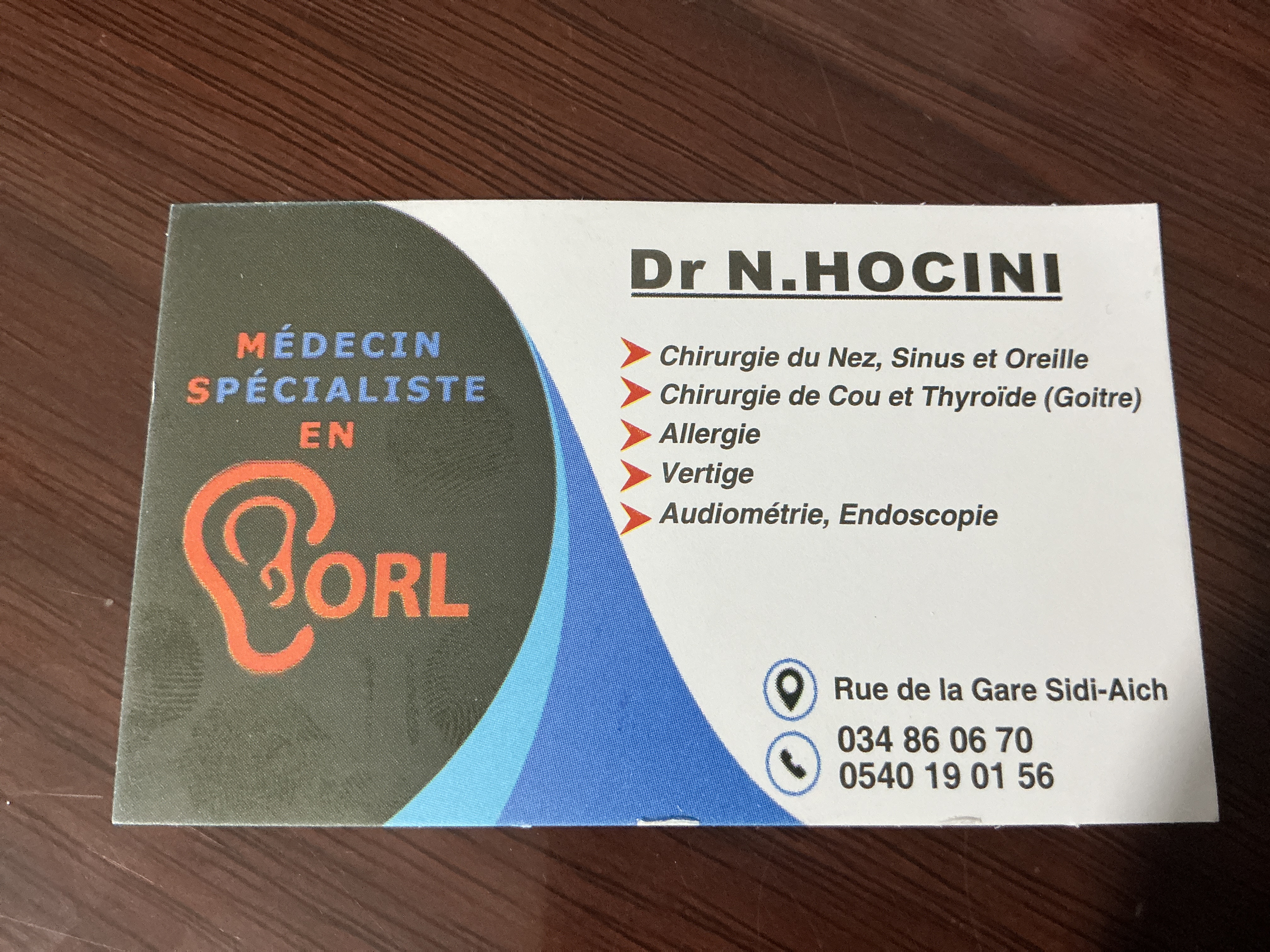 Dr. N.. Hocini