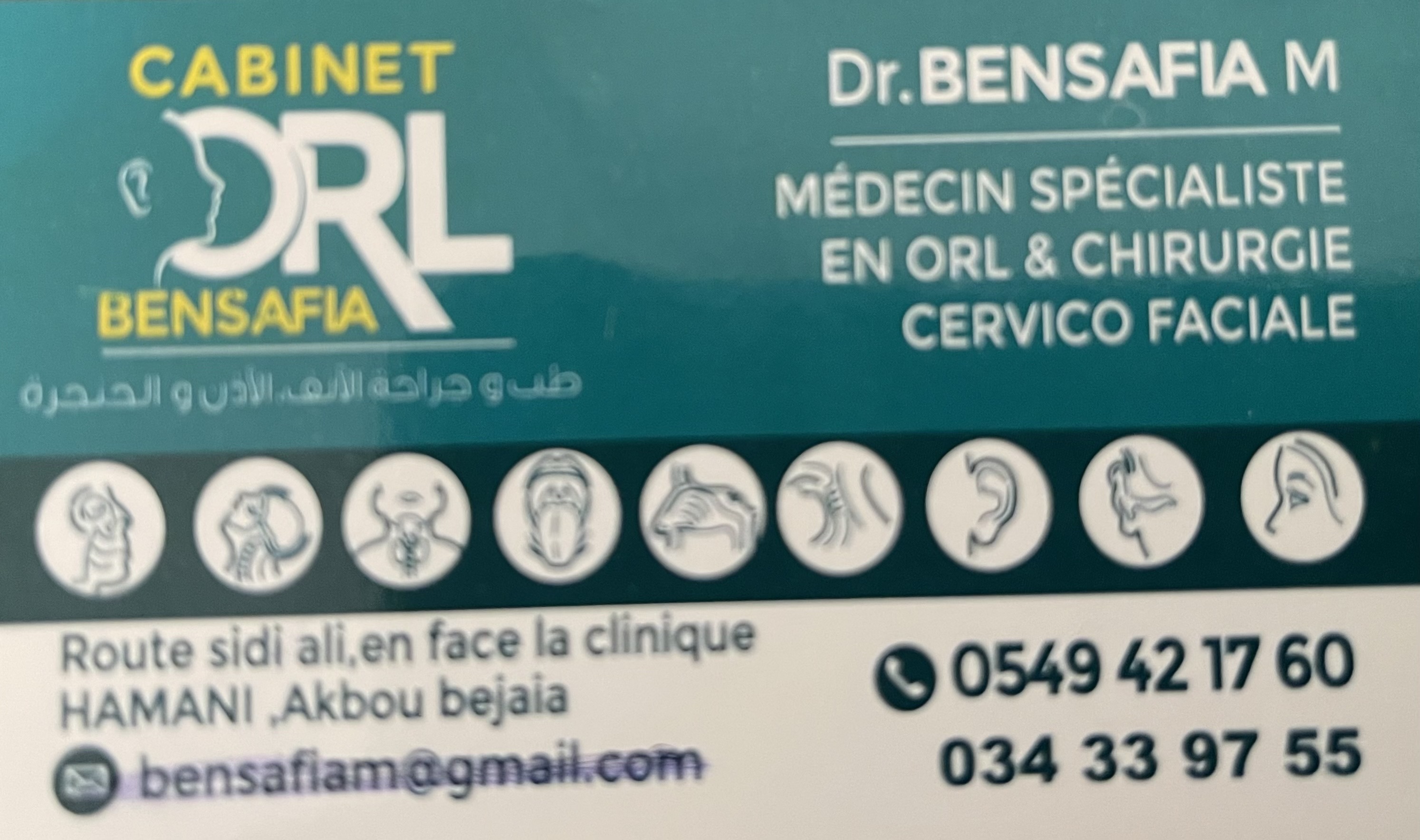Dr. Bensafia Menouar